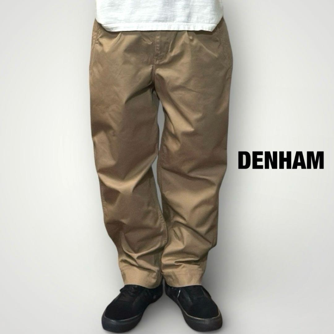 DENHAM デンハム タックワイドチノ 日本製 L