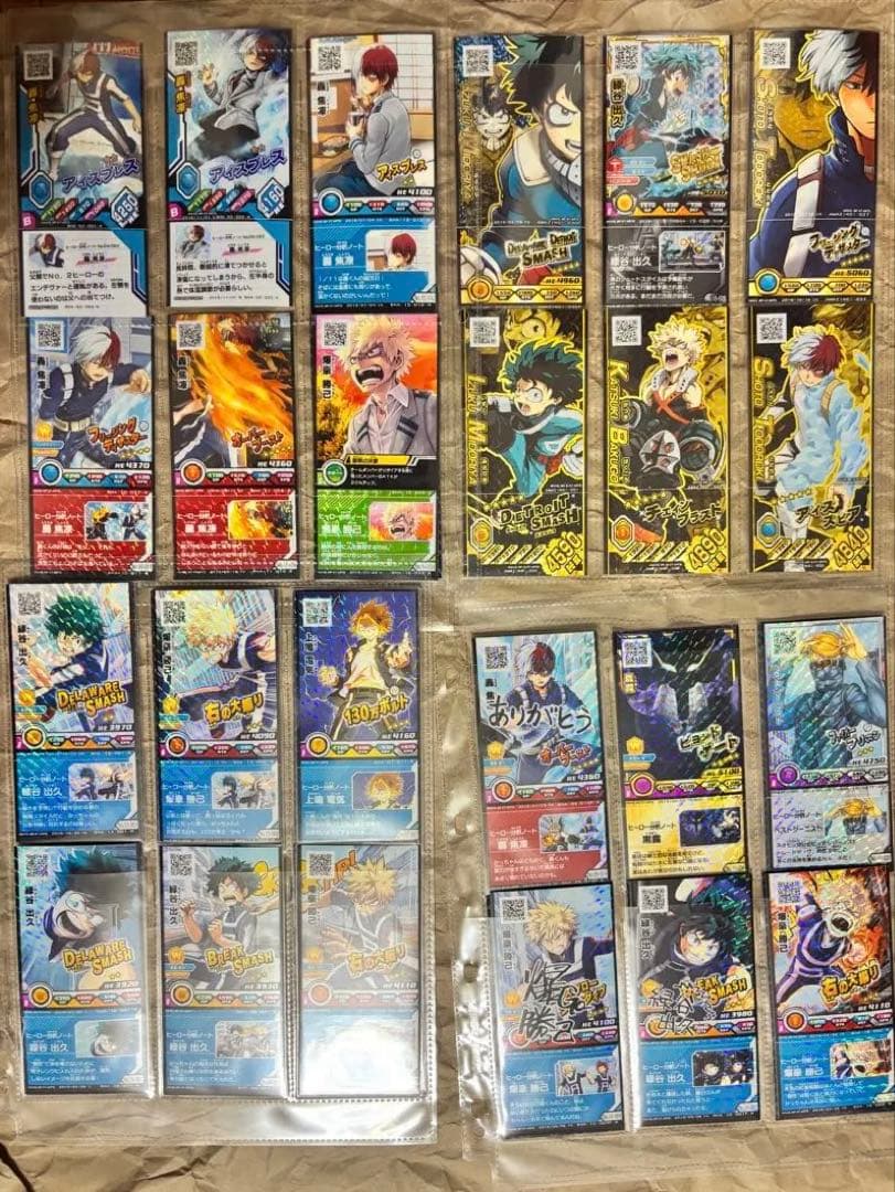 僕のヒーローアカデミア トレーディングカードセット