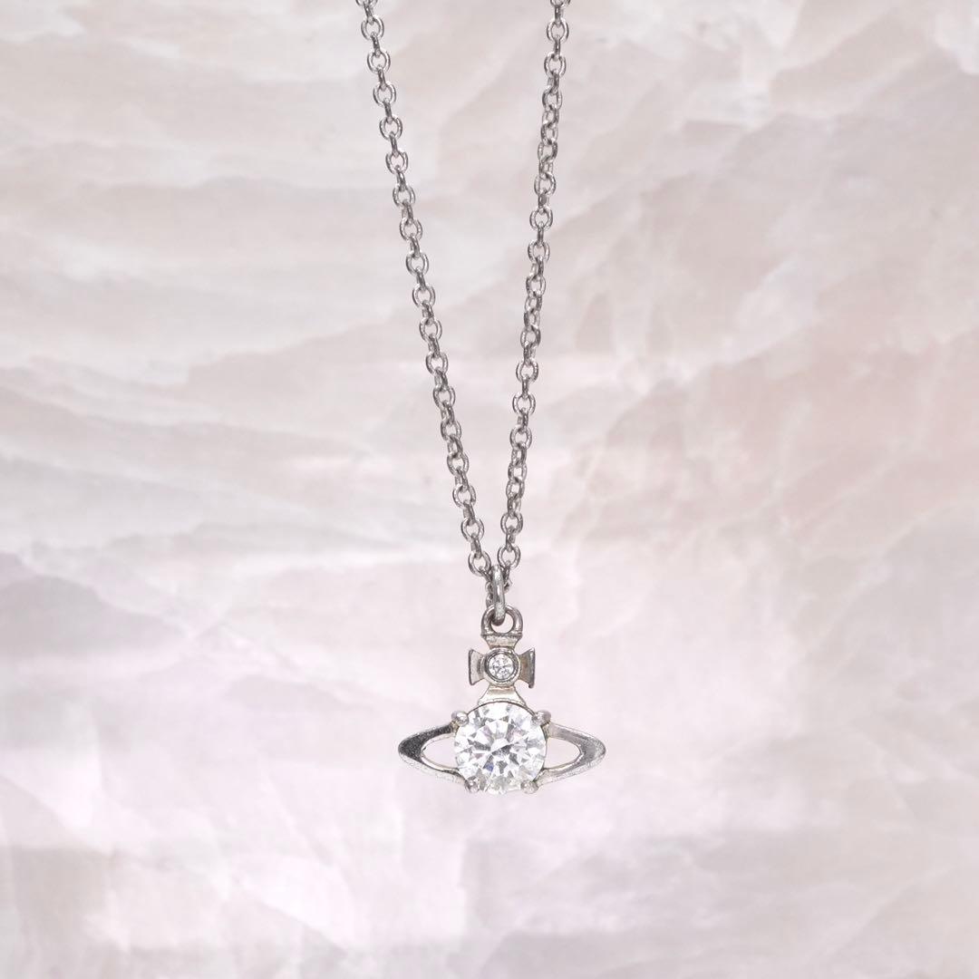 ★Vivienne Westwood★ REINA ラインストーン ネックレス