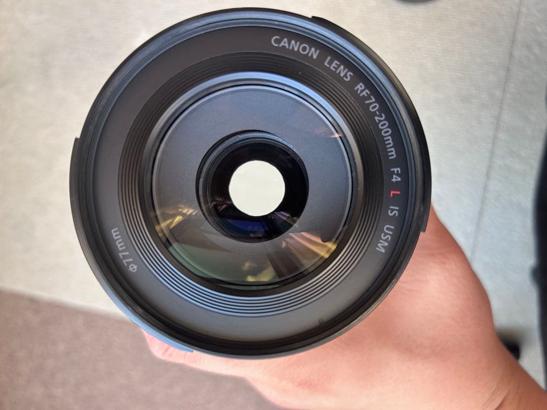 Canon RF70-200mm F4 L IS USM＋フィルター4種