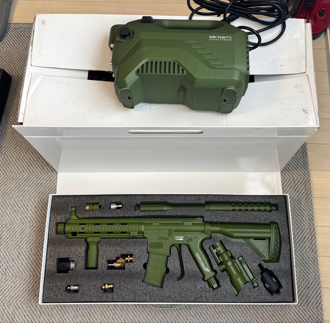 ながら洗車 NAGARA WASH ライフルタンク＋ウォッシュ 高圧洗浄対応