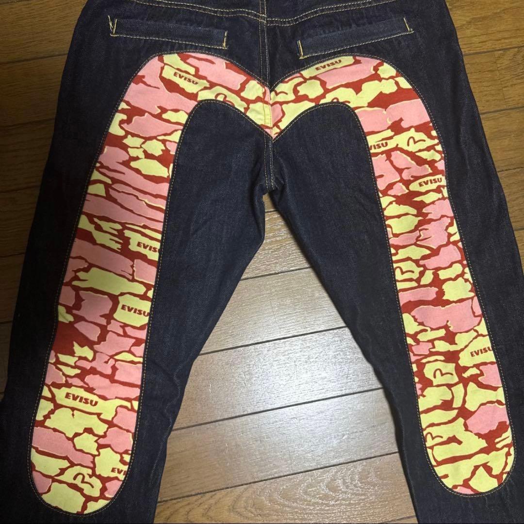 EVISU 迷彩柄カモメデニム