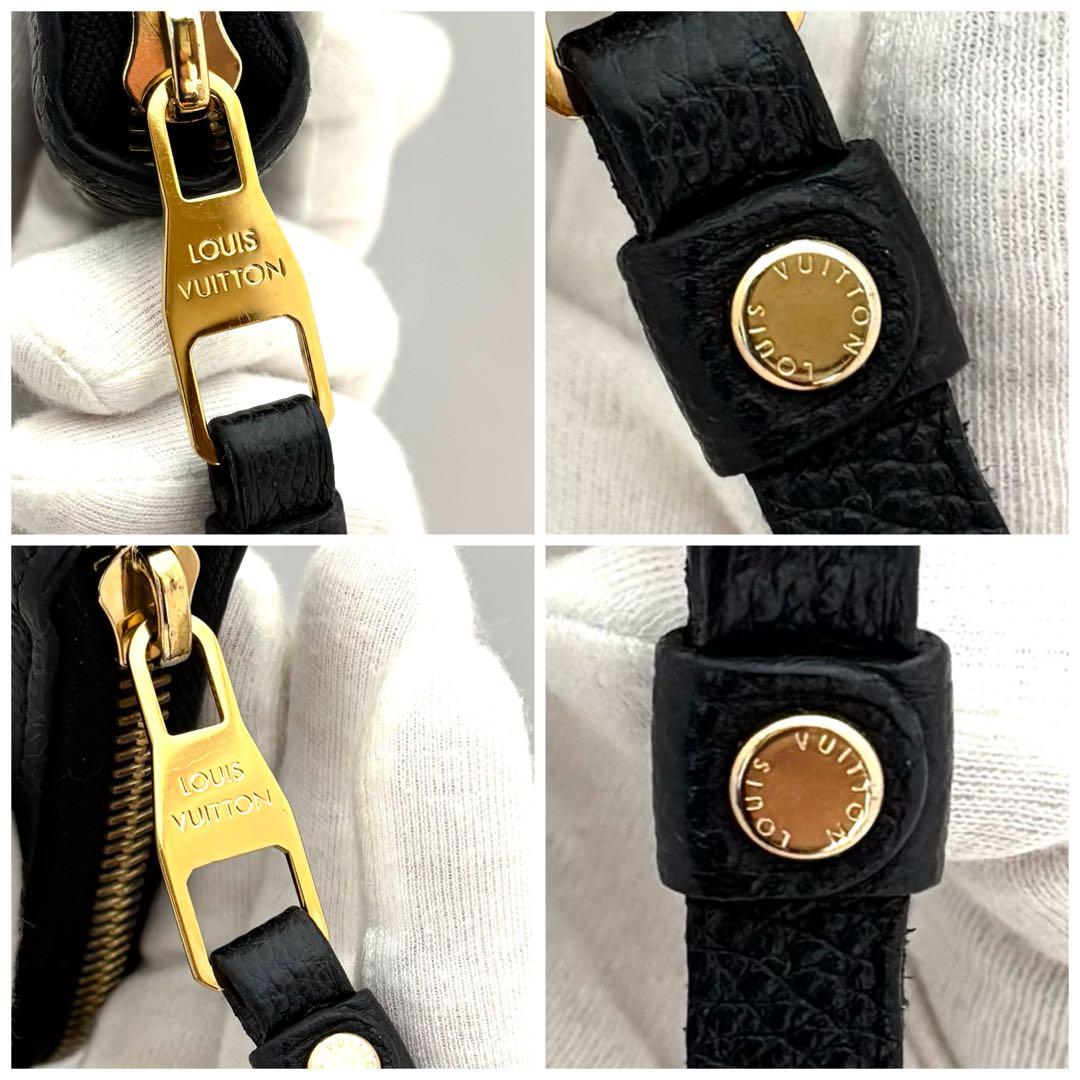 未使用展示品　ルイヴィトン アンプラント ジッピーウォレット ノワール 現行