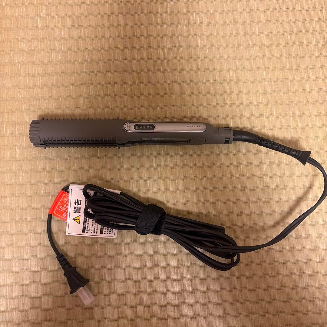 【美品】ホリスティックキュアマグネットヘアプロストレートアイロンHCS-G06G