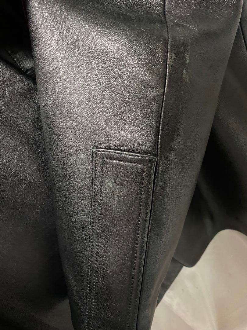 Maison Margiela 17aw レザーノーカラージャケット