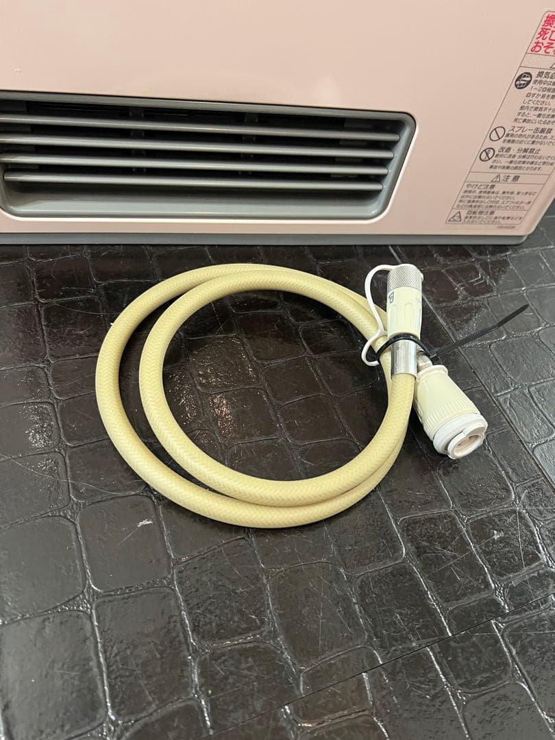 极美品送料込‼️ 2020年製‼️ ノーリツ ガスファンヒーター/ピンク/希少カラー