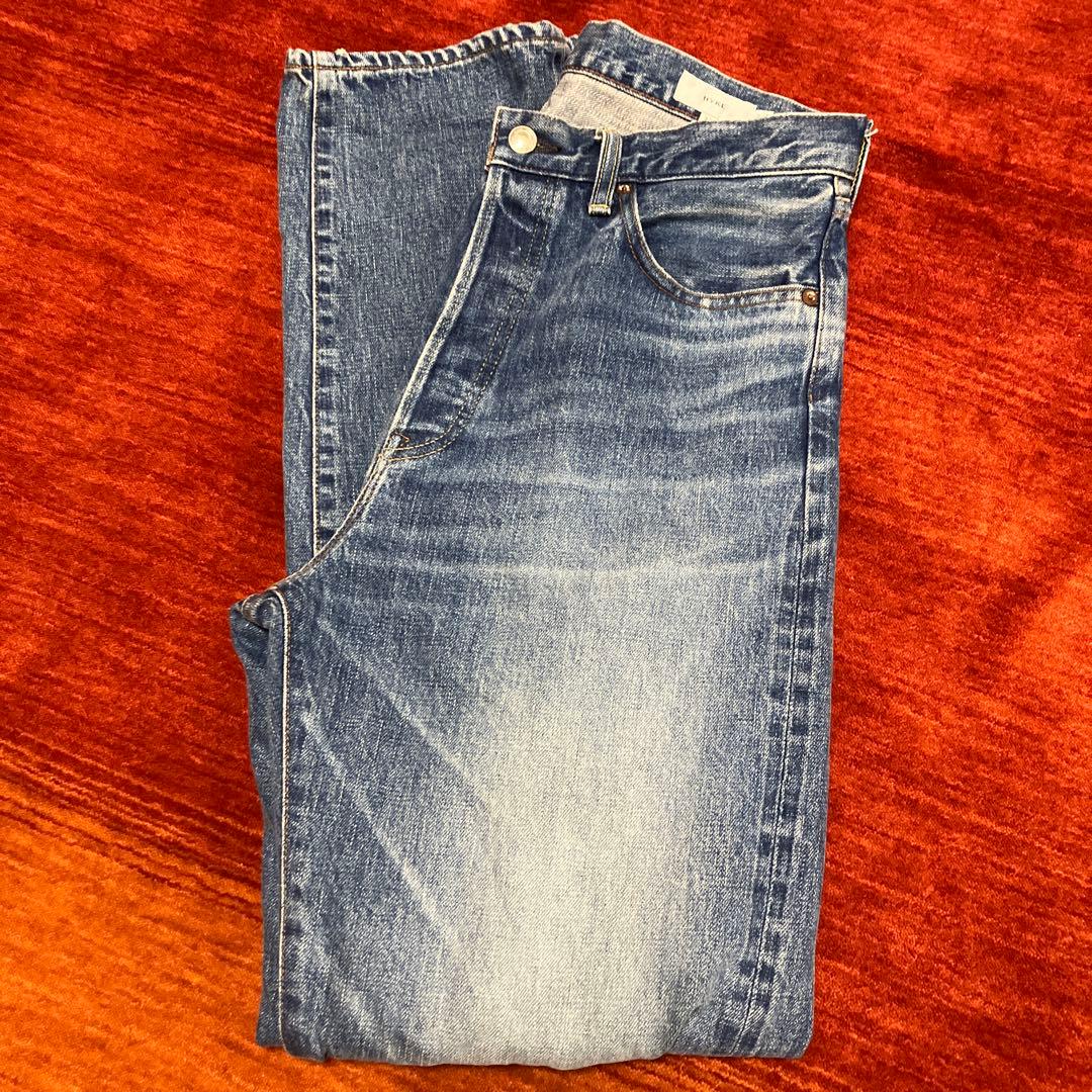 パンツ HYKE CLASSIC STRAIGHT JEANS 33