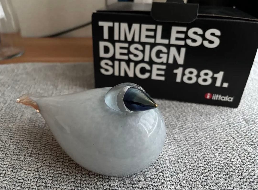 置物  birds by Toikka Siberian Jay