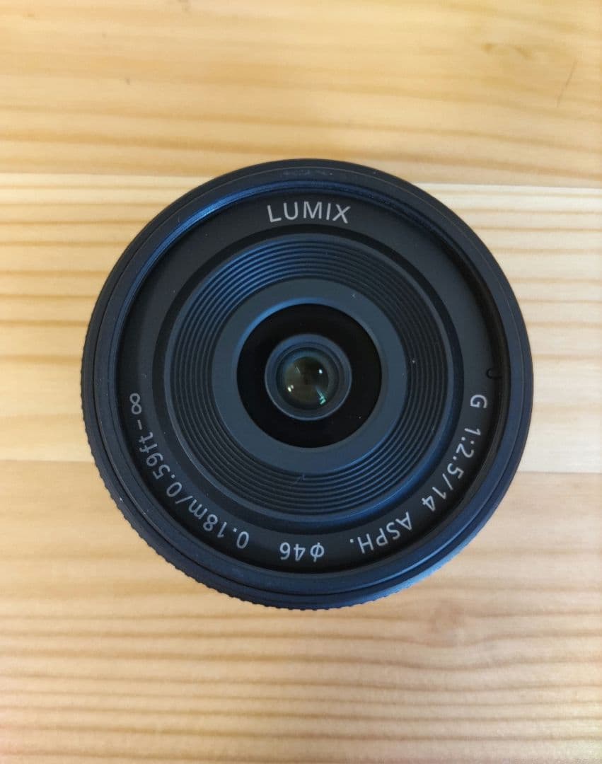 パナソニック Lumix G 14mm f/2.5 ASPH AF 広角レンズ