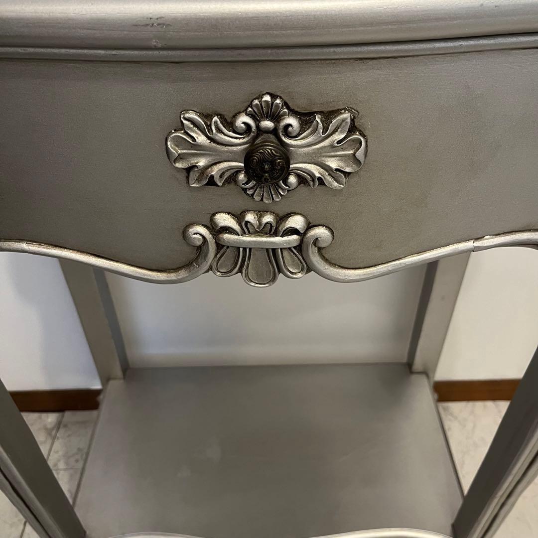 フランスアンティークサイドテーブル　フランスアンティーク家具　フレンチ家具