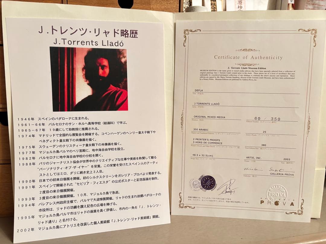 J.トレンツ.リヤド風景画 「デフレ」60/350