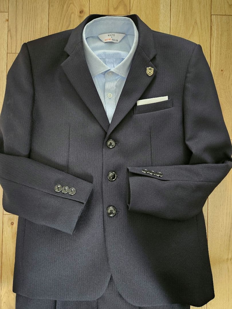 【男の子】 スーツ 150B(濃紺)／waltz by BEAMS DESIGN