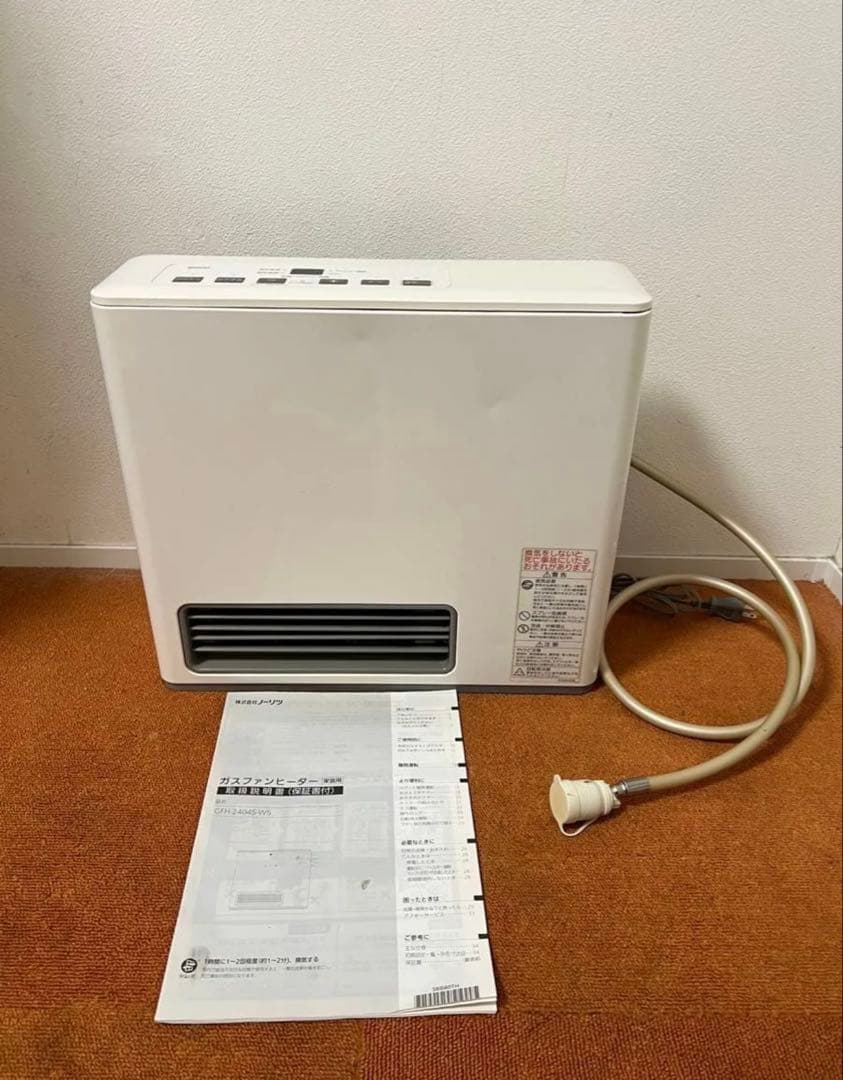 NORITZ ガスファンヒーター（都市ガス）　GFH-2404S