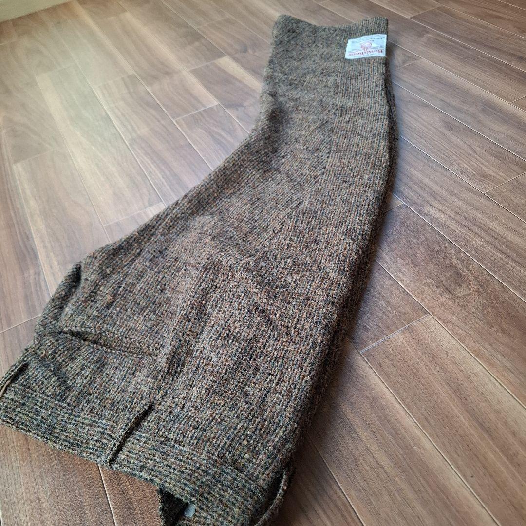 doublet ハリスツィードパンツ M ブラウン茶