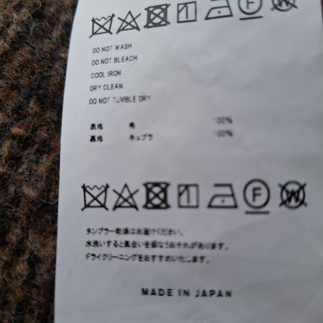 doublet ハリスツィードパンツ M ブラウン茶