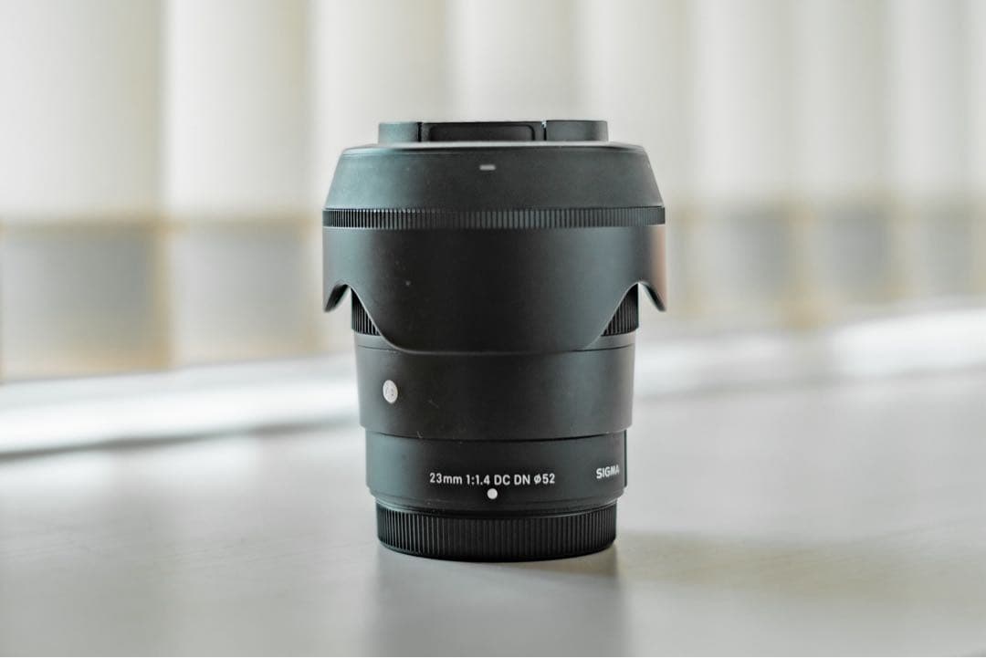 SIGMA 23mm F1.4 Xマウント　箱付き