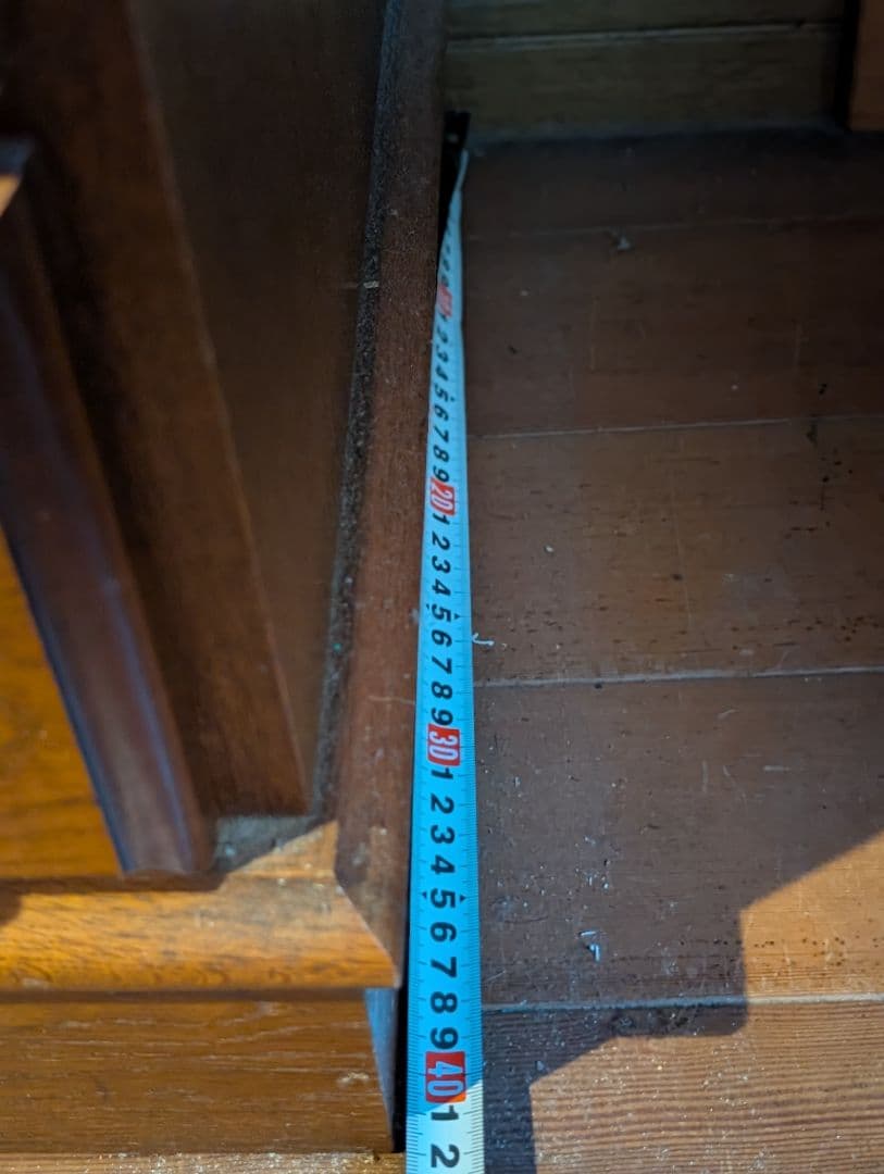 makさん専用オーク材 5段チェスト ブラウン