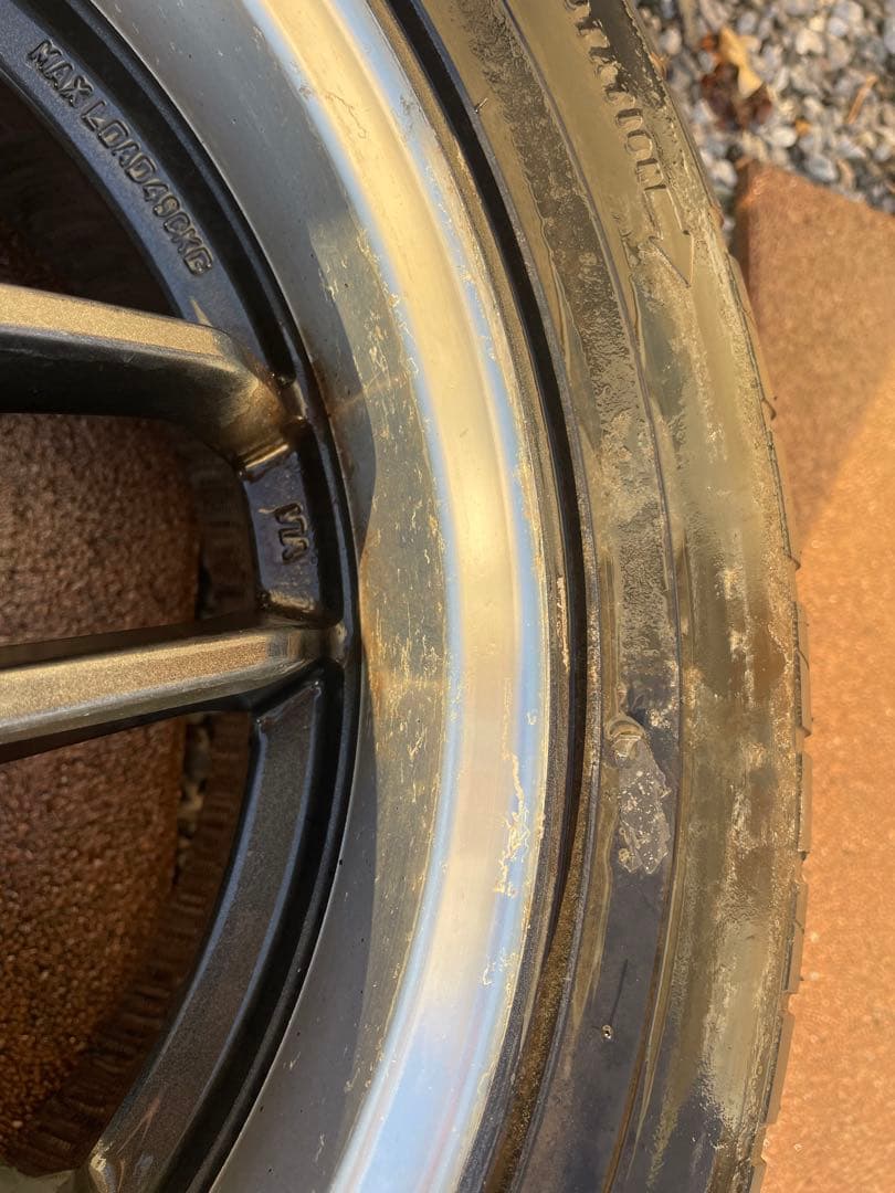 当時物、WORK　RSβ 15インチ 6.5J　4H　PCD100、+42