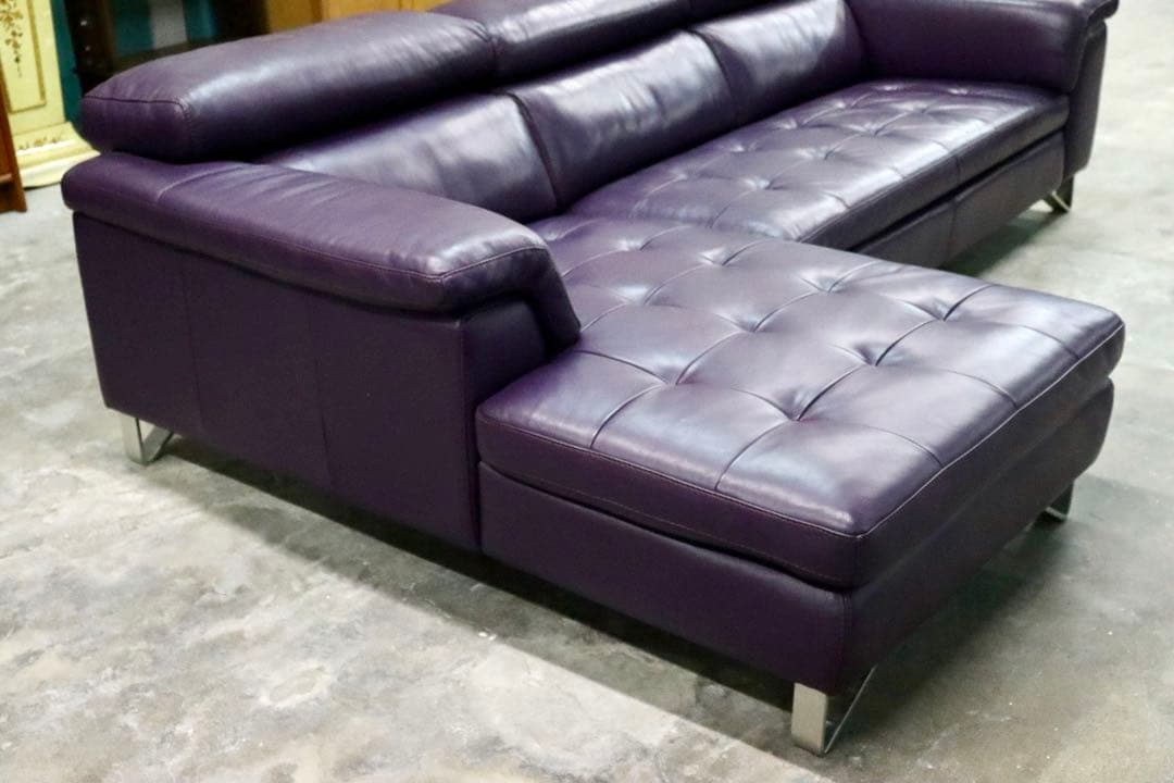 GMIH127○lether world / レザーワールド カウチソファ パ