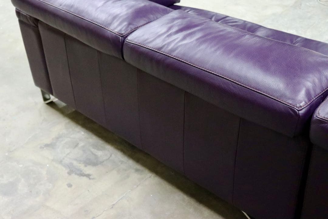 GMIH127○lether world / レザーワールド カウチソファ パ