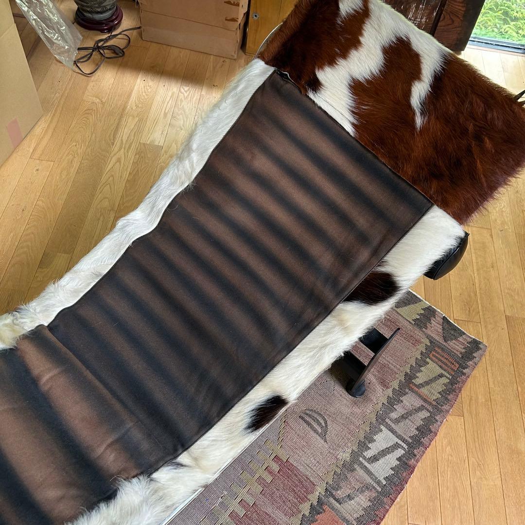 ル・コルビジェ LC4 シェーズロング　ハラコと本革　大塚家具