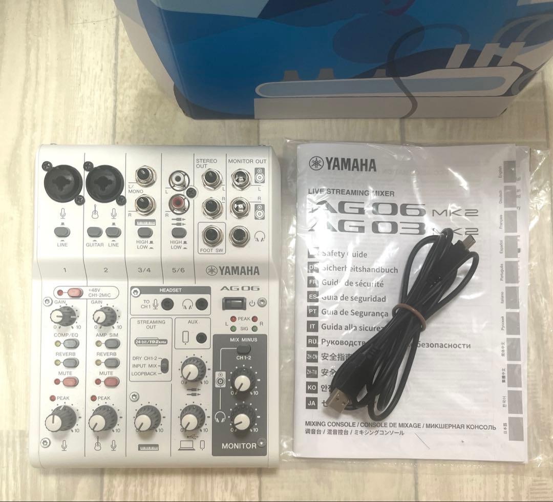 DTM・DAW AG06MK2 Live Streaming Mixer