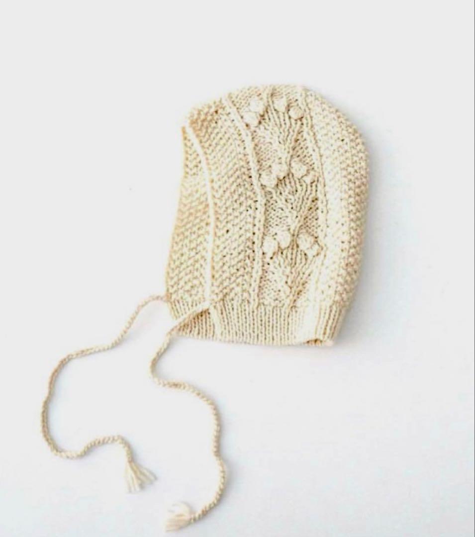 ネストローブ　nest robe ペルーボッブルニットフーディー　新品