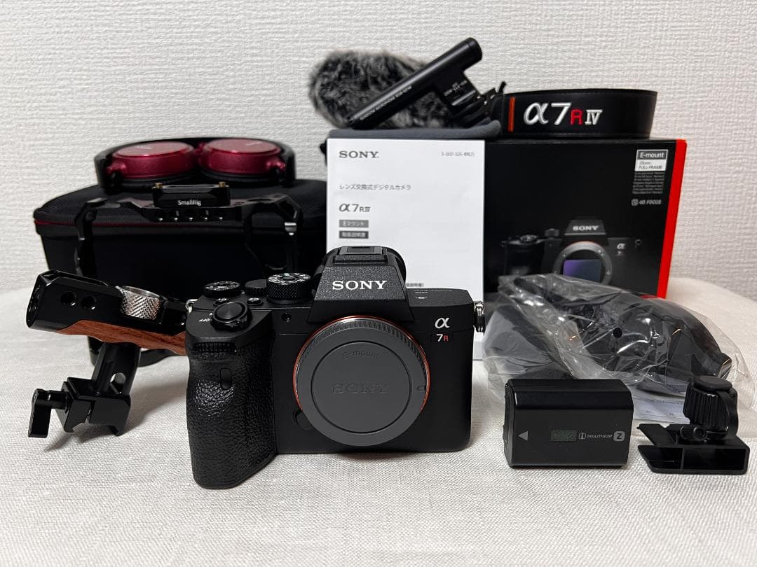 週末限定！高解像度 SONY α7RⅣ フルサイズミラーレス （6100万画素）