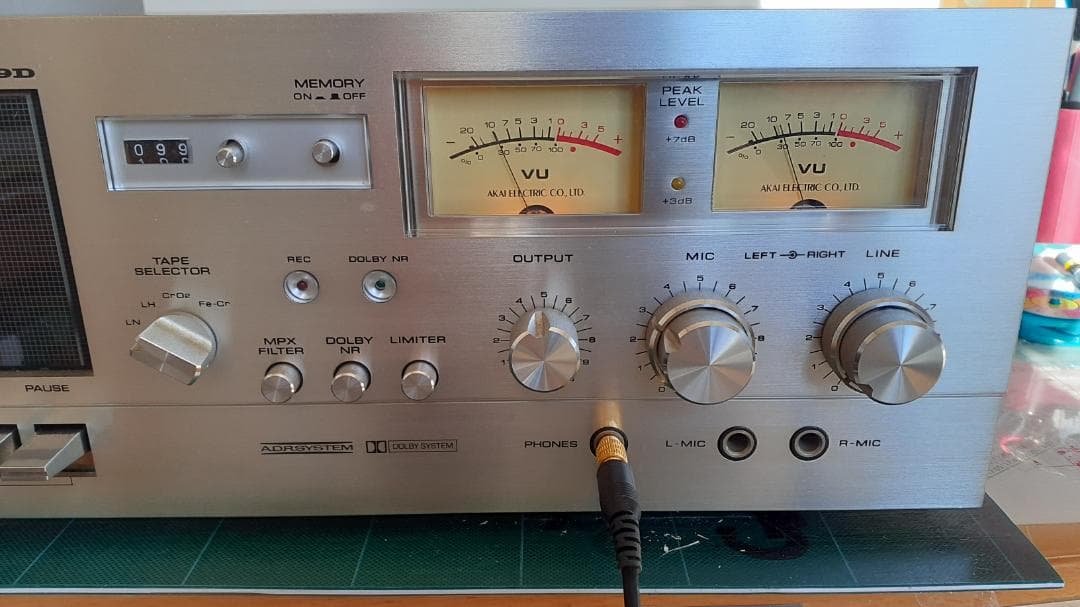 アカイ製 AKAI GXC-709D カセットデッキ