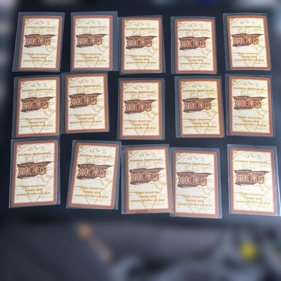 【美品】旧ワンピースカード カードダス ハイパーバトル ゾロ ノーマル 55枚