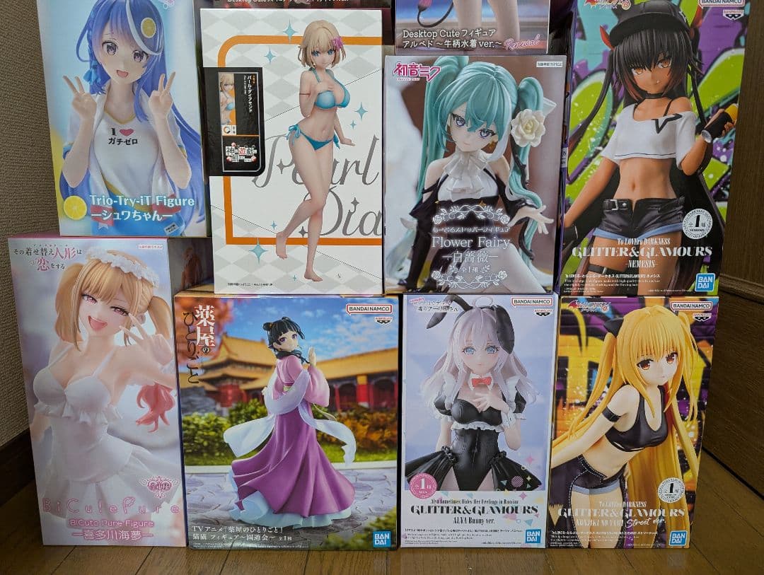 最新込み　プライズフィギュアまとめ売り１５体　美少女系