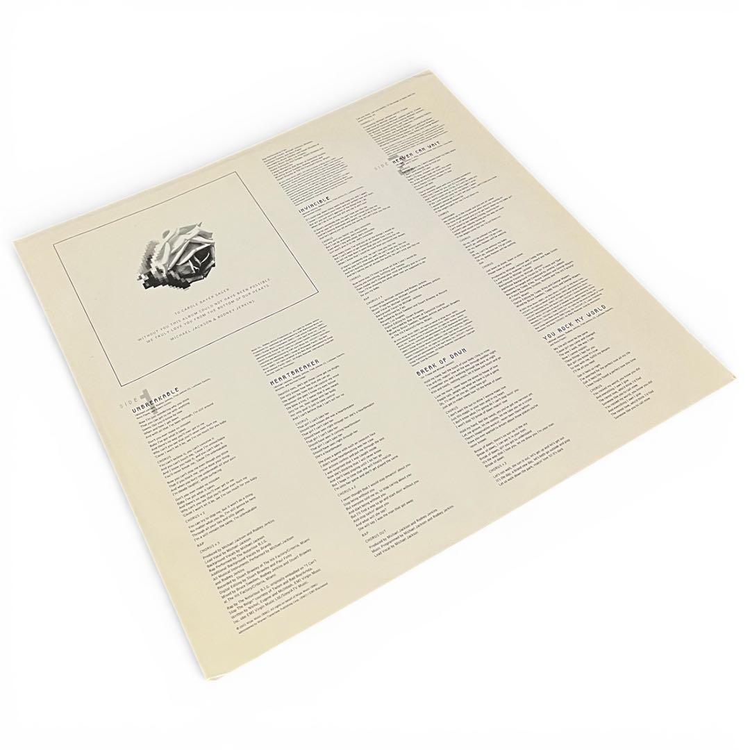 【12”】Michael Jackson 『Invincible』 LP