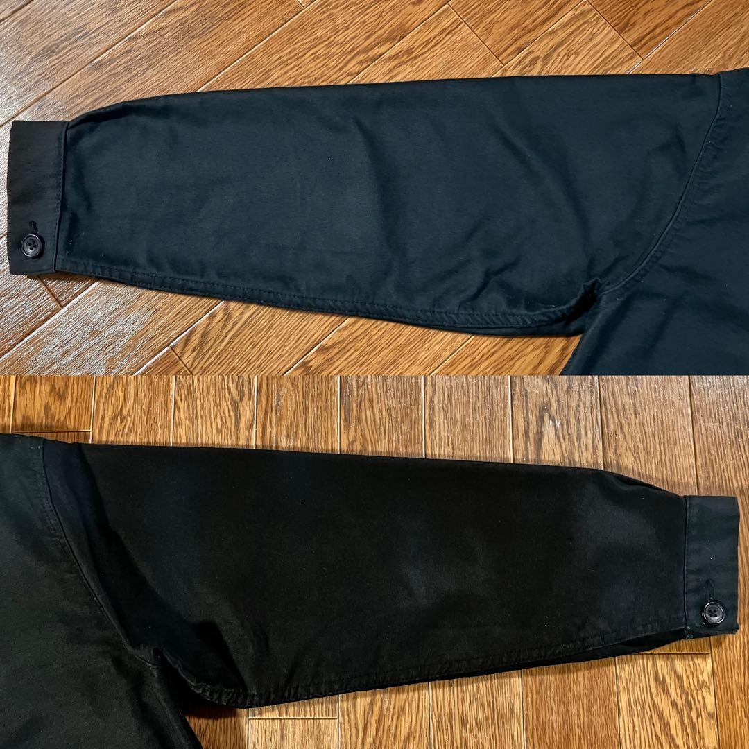 ル サン パレイユ ブラックモールスキン ダブルカバーオール 40(M)