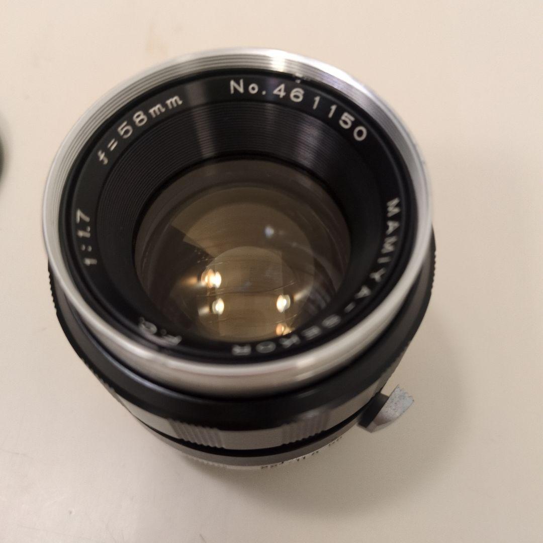 MAMIYA SEKOR F.C. 58mm F1.7 EXAKTAマウント