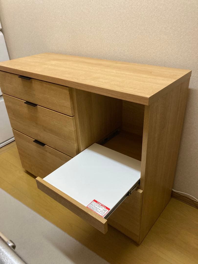 ニトリ　エトナ　キッチンカウンター　キッチンボード　105