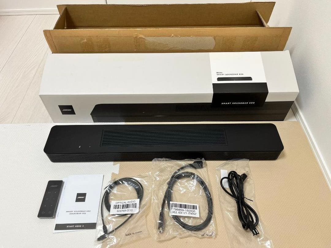 【美品】BOSE　Smart Soundbar 600　サウンドバー