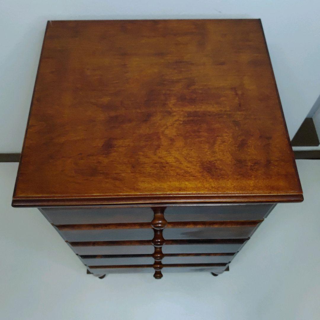 北海道 旭川家具 長谷川家具 hasegawa 民芸 チェスト 5段 送料無料