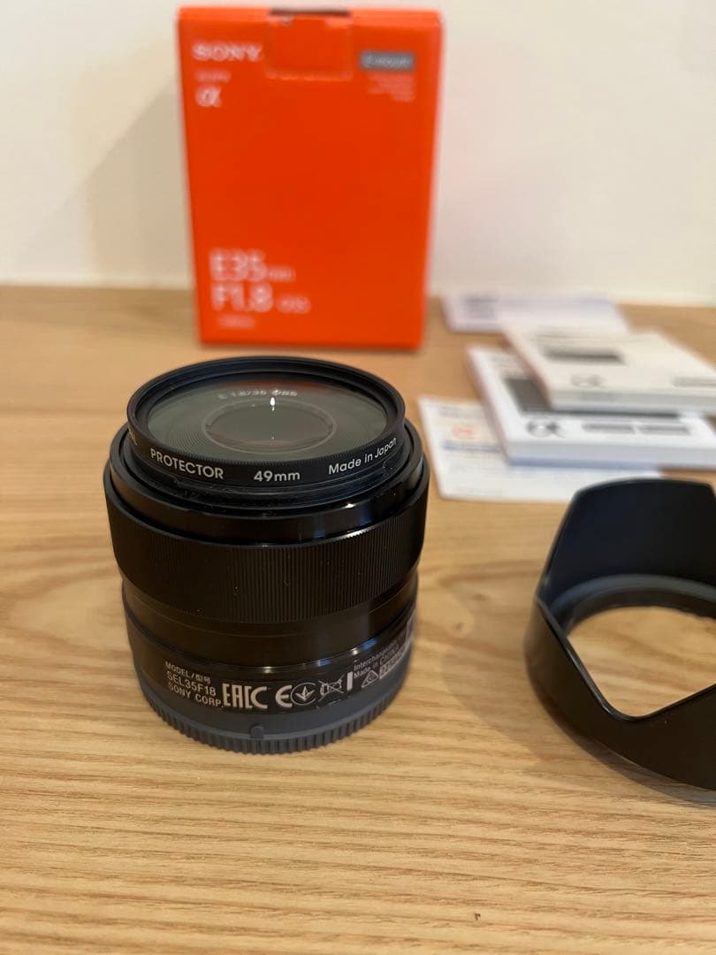 美品 SONY E35mm F1.8 OSS 単焦点レンズ