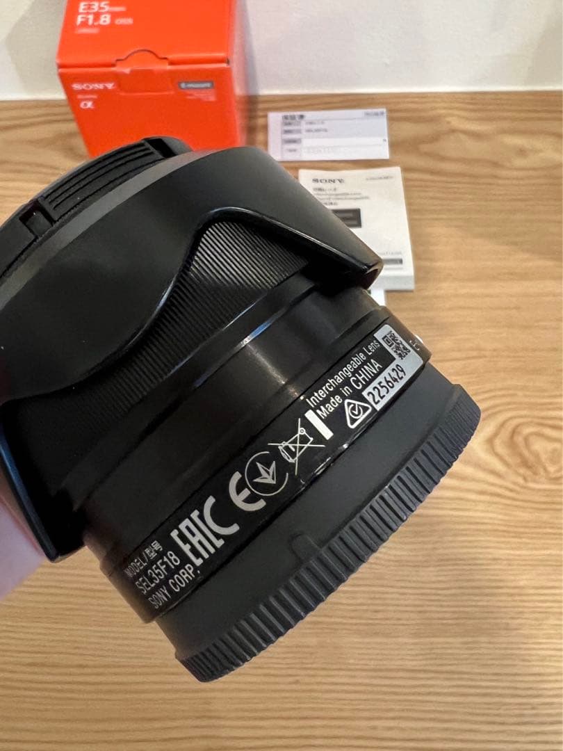 美品 SONY E35mm F1.8 OSS 単焦点レンズ