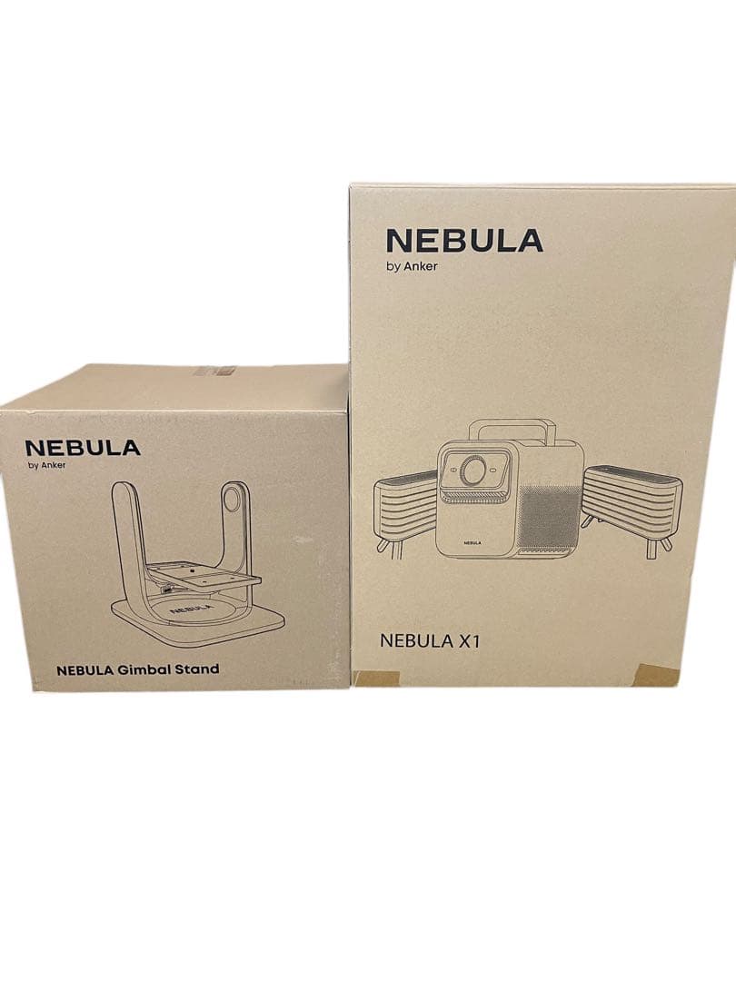 NEBULA X1 プロジェクター サテライトスピーカー スタンド付