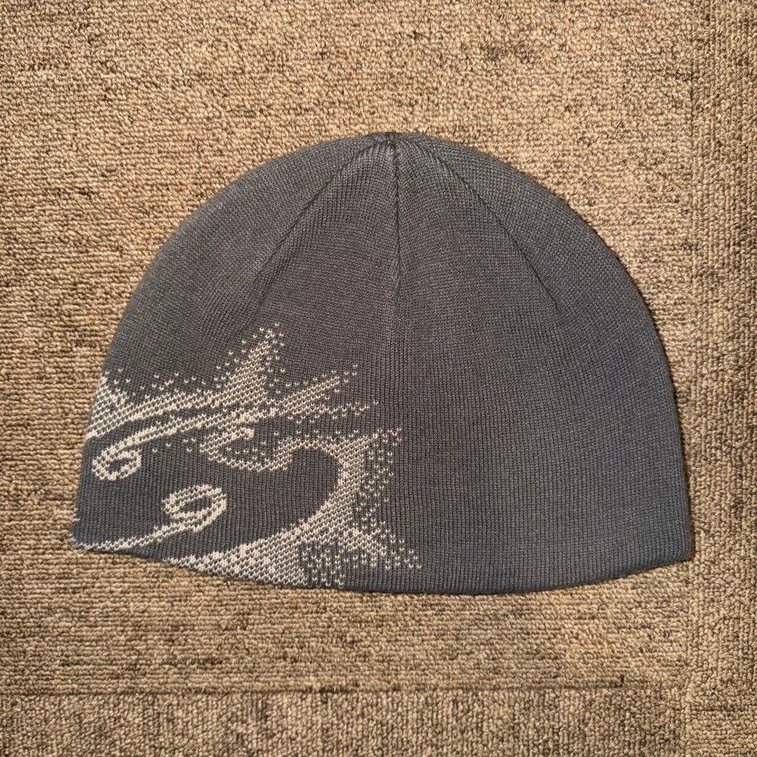 san san gear ロゴビーニー　グレー　サイズ1