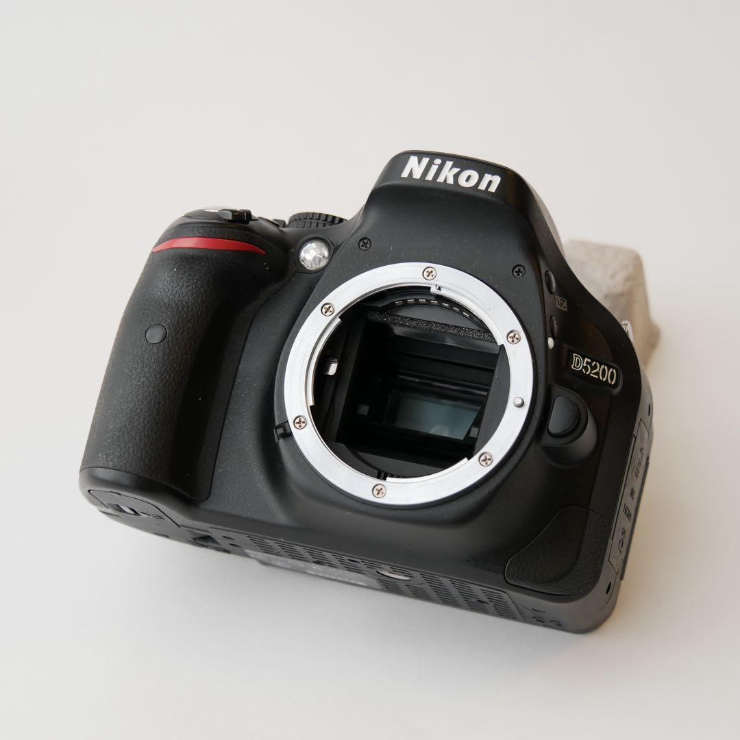 【動作確認済】 Nikon D5200 18-55VRレンズキット デジタル一眼