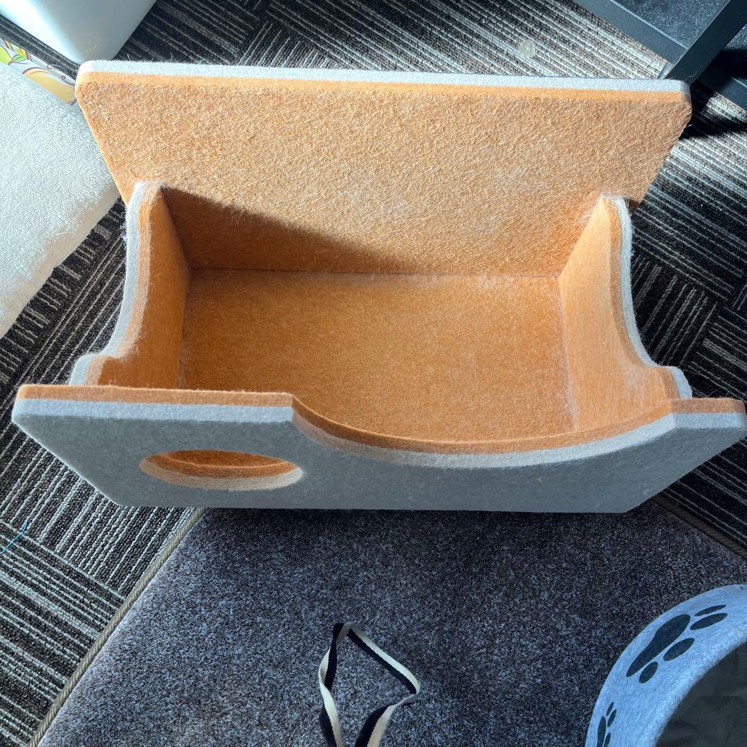 猫壁 LIXIL ボックスとステップの2点セット