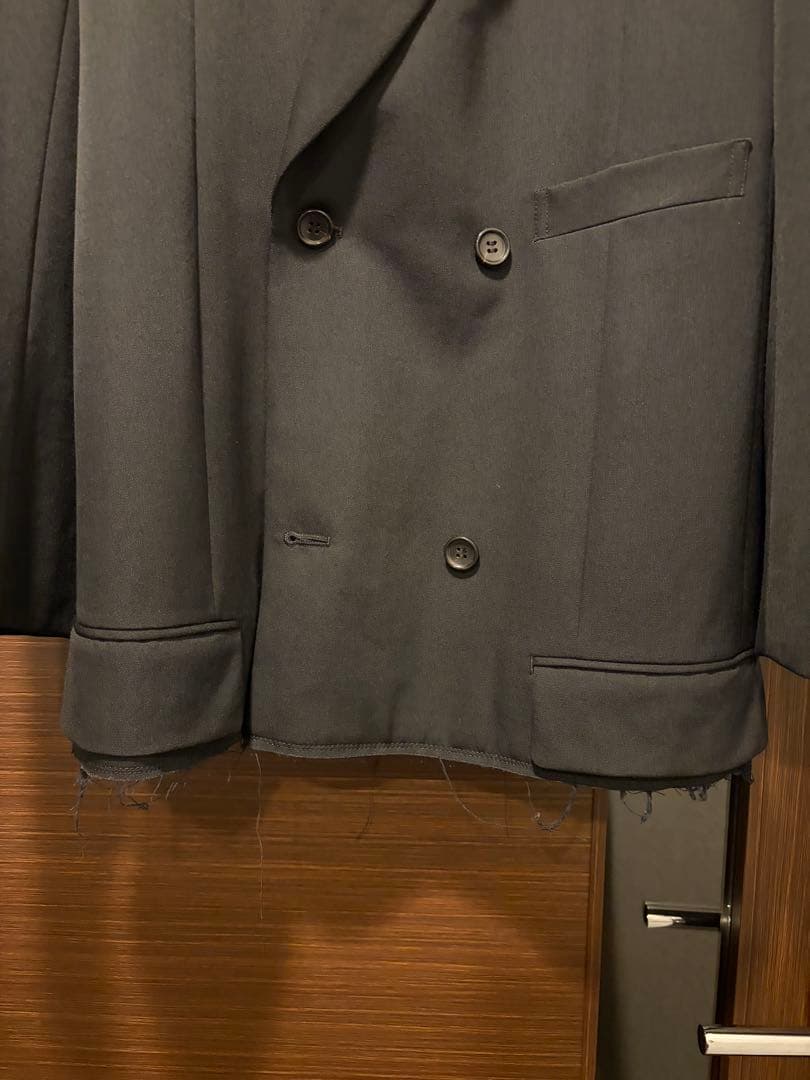 オフプリュス ダウンディテール ダブルテーラードジャケット