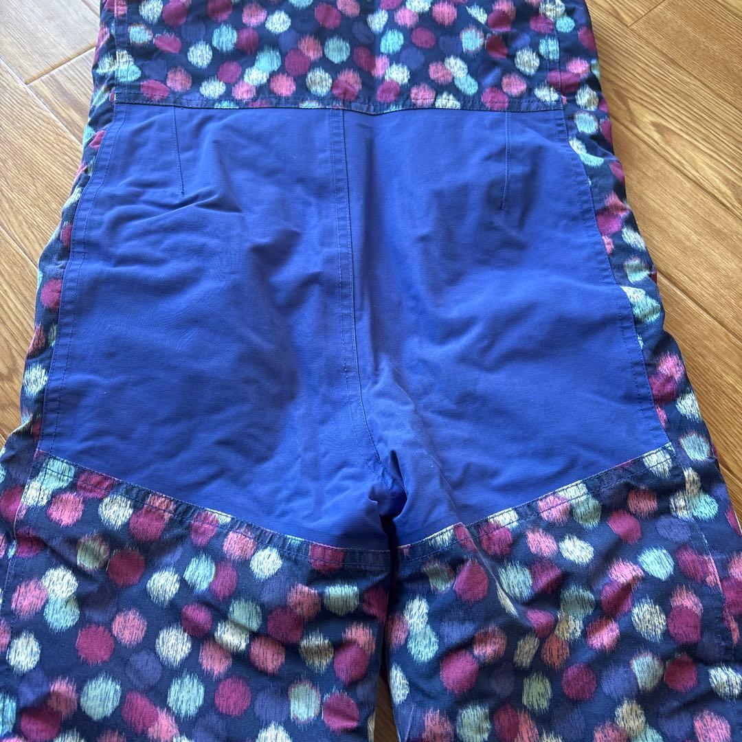 BURTON 子ども用 ピンク ドット柄 スノーウェア