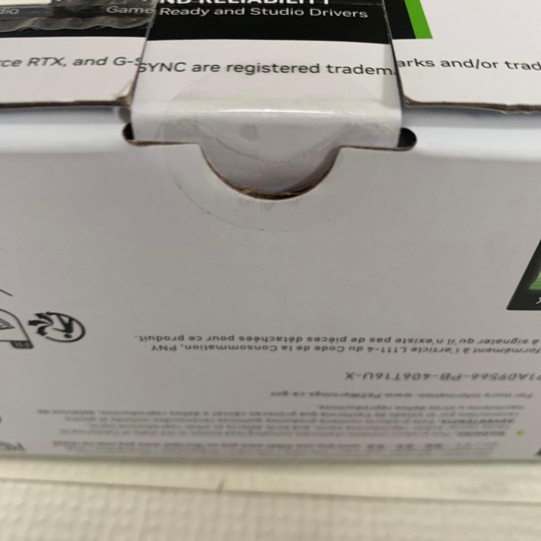 【新品未開封】　PNY RTX 4060Ti 16GB VERTO DUAL