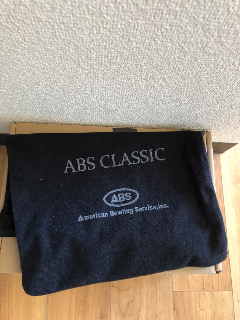 ABS CLASSIC ボウリングシューズ ブラック/ホワイトのホワイト25cm