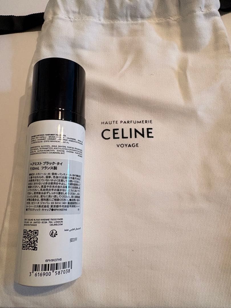 セリーヌ CELINE ヘアミスト ブラックタイ 150ml