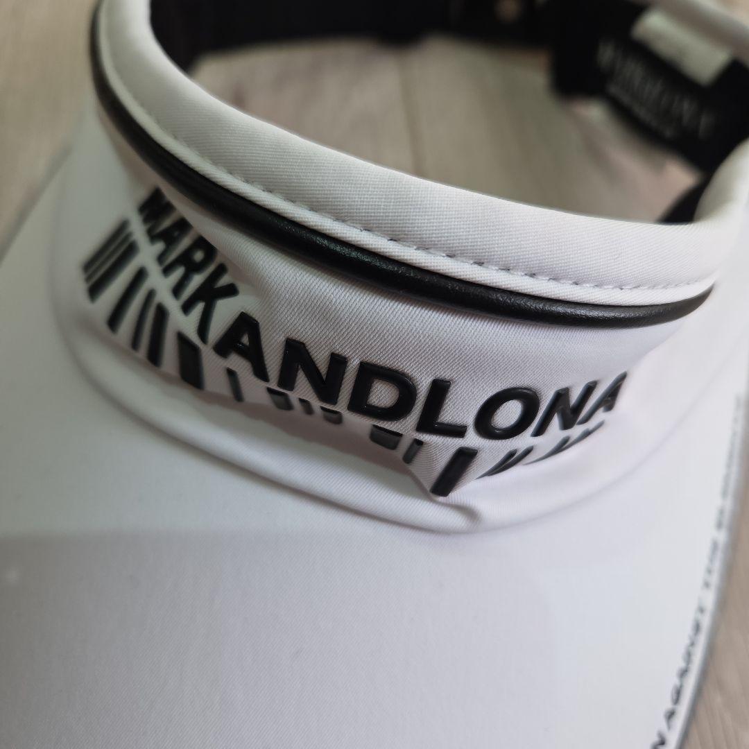 サ*☆様 MARK AND LONA ホワイトバイザー