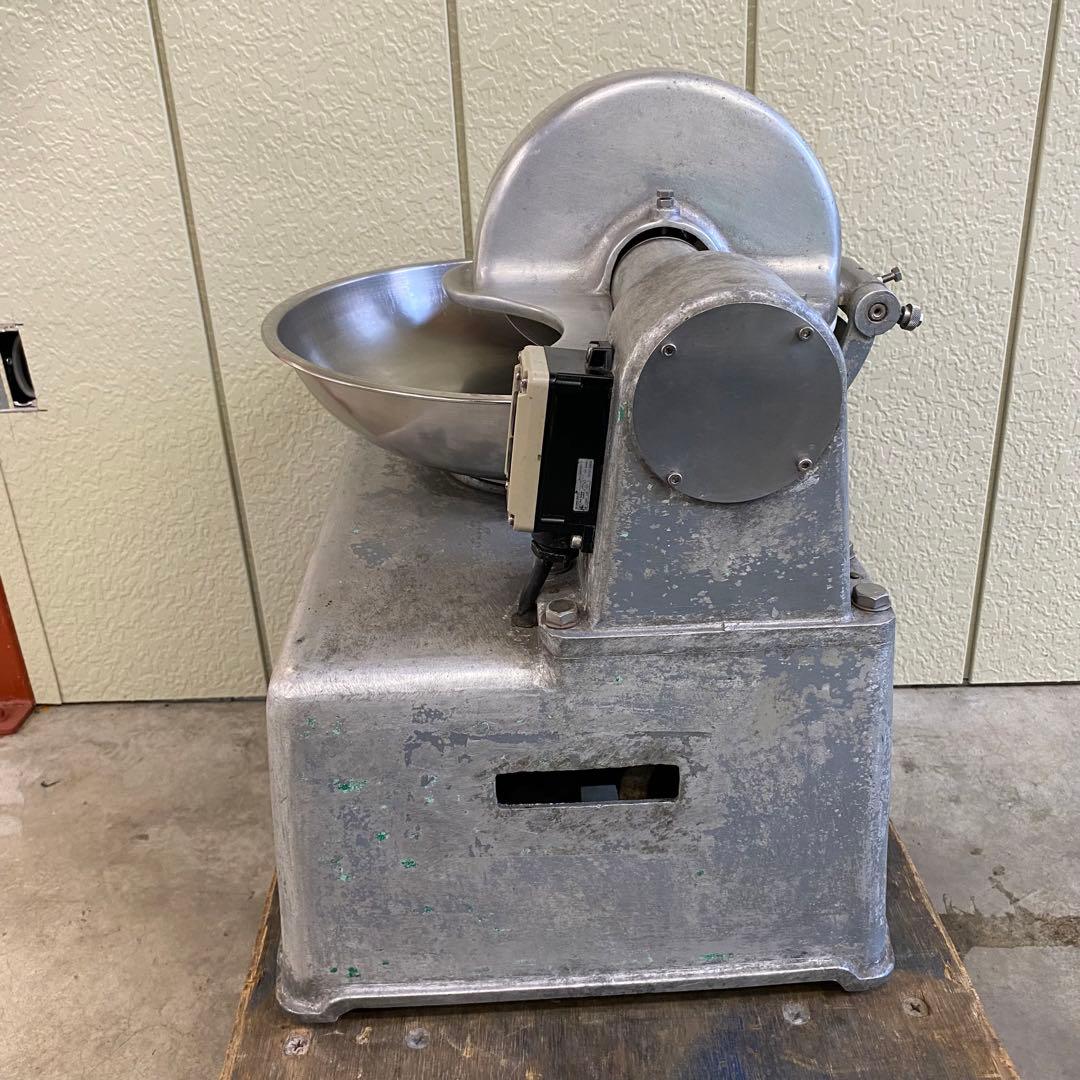 【中古】 フードカッター 皿式 花木製作所 皿直径40.5cm